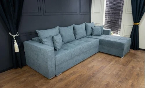 Colțar Extensibil Claudia Mare XXL Bonell Gri- Lemon 56, Interschimbabil	