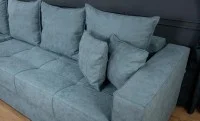 Colțar Extensibil Claudia Mare XXL Bonell Gri- Lemon 56, Interschimbabil	