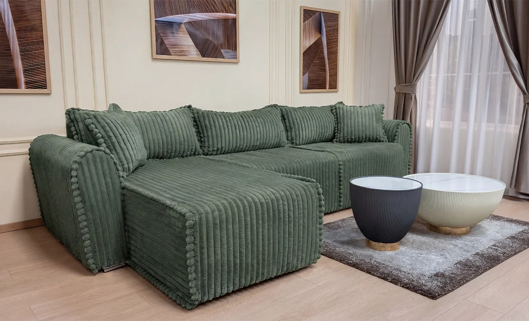 Colțar Extensibil Calipso Verde 4