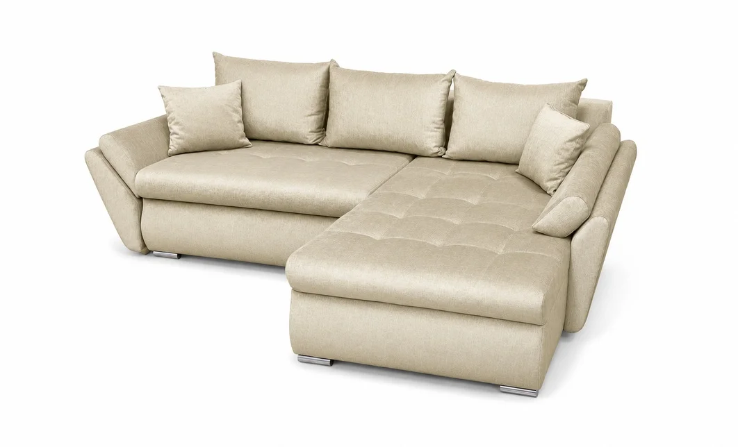 Colțar Extensibil Confort cu Spumă HR, Bej 4