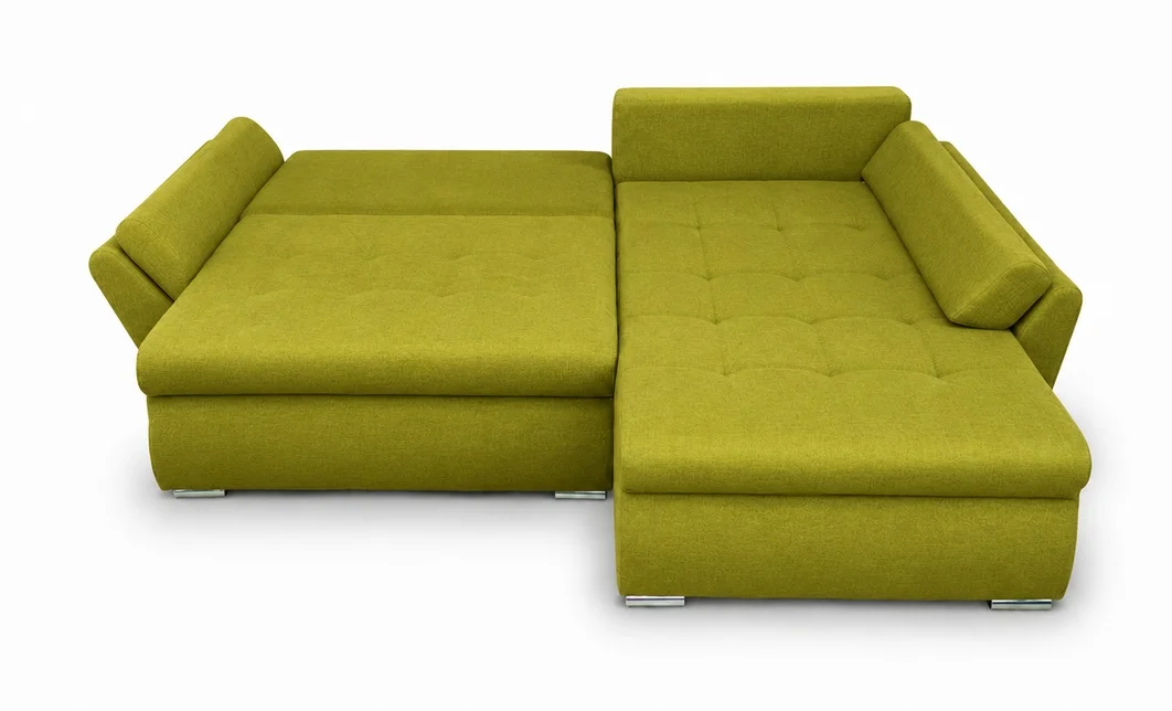 Colțar Extensibil Confort cu Spumă HR, Verde Olive 6