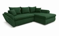 Colțar Extensibil Confort cu Spumă HR, Verde Smarald 4