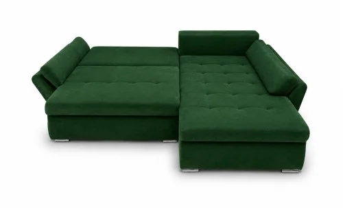 Colțar Extensibil Confort cu Spumă HR, Verde Smarald