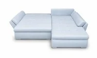 Colțar Extensibil Confort cu Spumă HR, Bleu Deschis 3