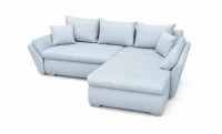 Colțar Extensibil Confort cu Spumă HR, Bleu Deschis 4