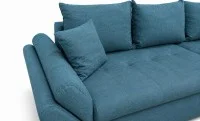 Colțar Extensibil Confort cu Spumă HR, Albastru Mediteranean 4