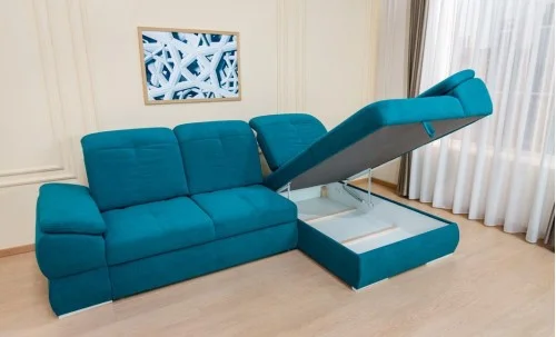 Colțar Extensibil Denver 2 Turcoaz - Vega 25 Dreapta