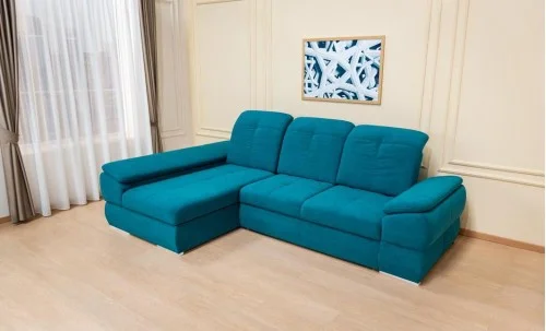 Colțar Extensibil Denver 2 Turcoaz - Vega 25 Stânga