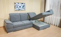 Colțar Extensibil Denver 2 Gri Deschis- Vega 33 Dreapta 5