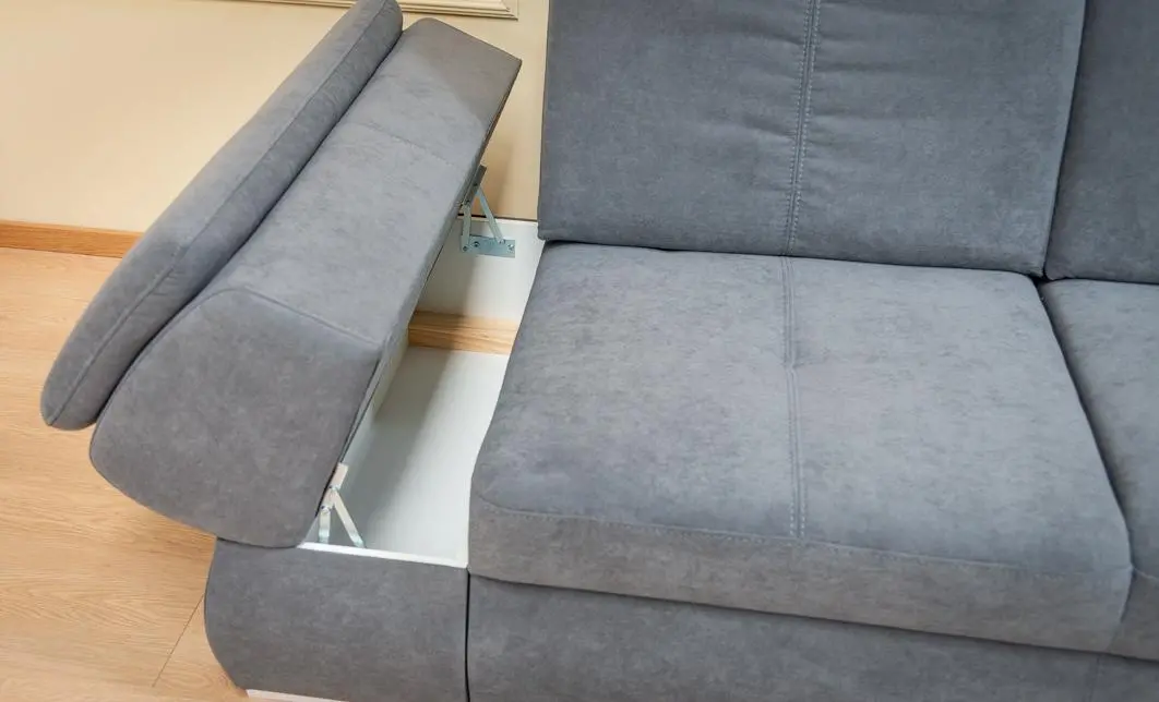 Colțar Extensibil Denver 2 Gri Deschis- Vega 33 Dreapta 7