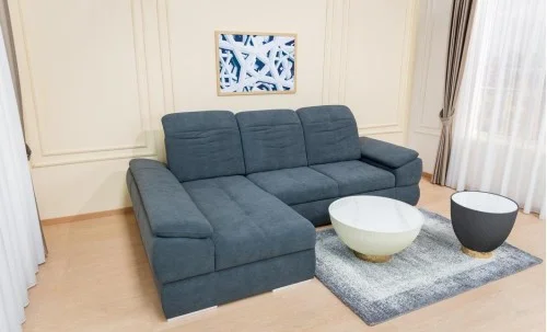 Colțar Extensibil Denver 2 Gri - Vega 35 Stânga