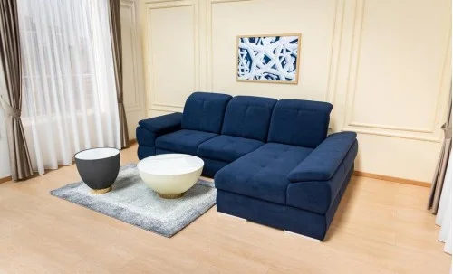 Colțar Extensibil Denver 2 Albastru Închis - Vega 39 Dreapta