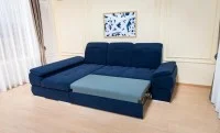 Colțar Extensibil Denver 2 Albastru Închis - Vega 39 Stânga