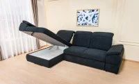 Colțar Extensibil Denver 2 Negru - Vega 70 Stânga 5