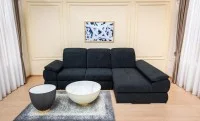 Colțar Extensibil Denver 2 Negru - Vega 70 Dreapta 8
