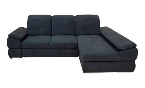 Colțar Extensibil Denver 2 Negru - Vega 70 Dreapta
