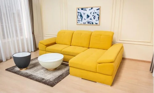 Colțar Extensibil Denver 2 Galben - Vega 13  Dreapta