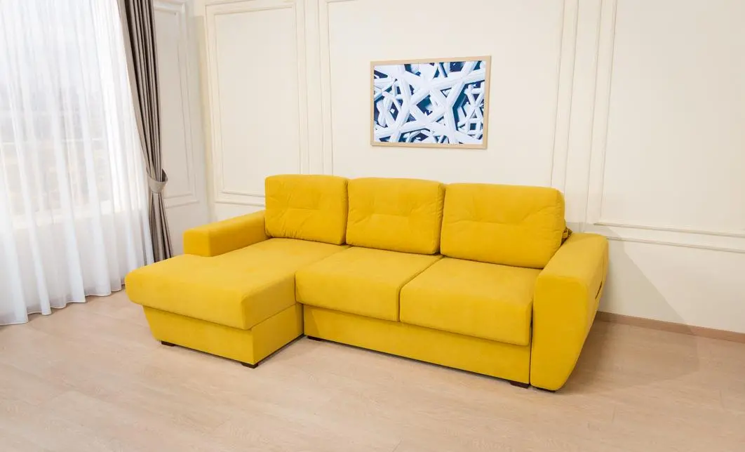 Colțar Extensibil Edison Galben - Vega 13 Stânga 10