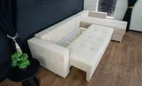 Colțar Extensibil Claudia XXL Bonell Bej Deschis - Aragon 3 
