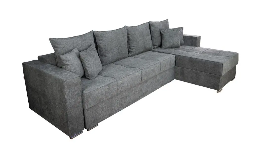 Colțar Extensibil Claudia Mare XXL Memory Gri - Aragon 80, Interschimbabil