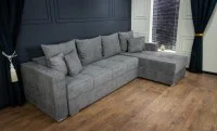 Colțar Extensibil Claudia Mare XXL Memory Gri - Aragon 80, Interschimbabil