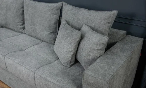 Colțar Extensibil Claudia Mare XXL Memory Gri - Aragon 80, Interschimbabil