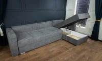 Colțar Extensibil Claudia Mare XXL Memory Gri - Aragon 80, Interschimbabil 7