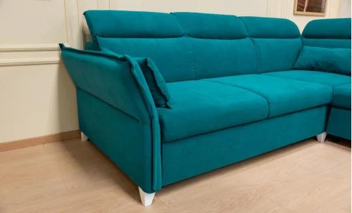 Colțar Extensibil Barry Turcoaz - Vega 25 Dreapta
