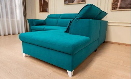 Colțar Extensibil Barry Turcoaz - Vega 25 Dreapta