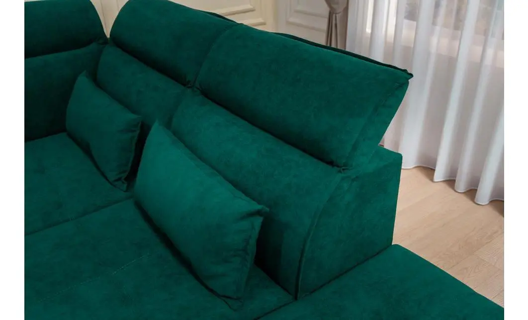 Colțar Extensibil Barry Verde - Vega 27 Dreapta