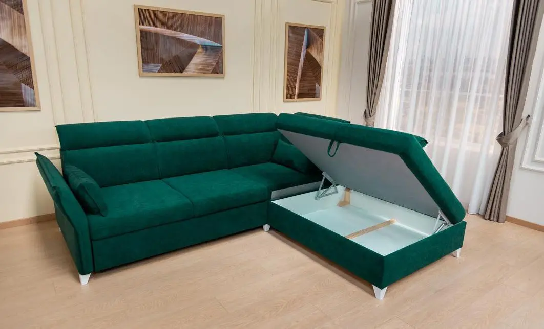 Colțar Extensibil Barry Verde - Vega 27 Dreapta 5
