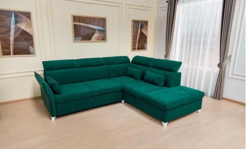 Colțar Extensibil Barry Verde - Vega 27 Dreapta