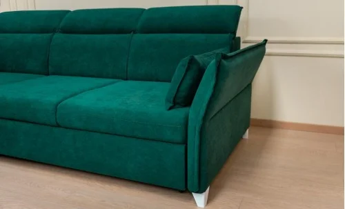 Colțar Extensibil Barry Verde - Vega 27 Stânga