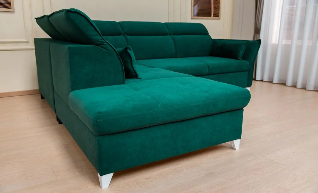 Colțar Extensibil Barry Verde - Vega 27 Stânga 10