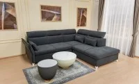 Colțar Extensibil Barry Gri Închis - Vega 34 Dreapta 10