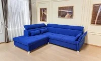 Colțar Extensibil Barry Albastru - Vega 38 Stânga 10