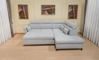 Colțar Extensibil Barry Gri Deschis - Vega 04 Dreapta