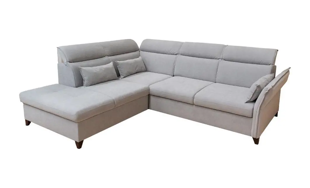 Colțar Extensibil Barry Gri Deschis - Vega 04 Stânga