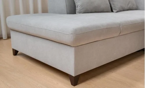 Colțar Extensibil Barry Gri Deschis - Vega 04 Stânga