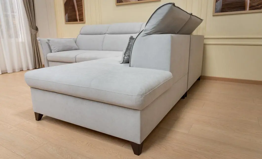 Colțar Extensibil Barry Gri Deschis - Vega 04 Dreapta