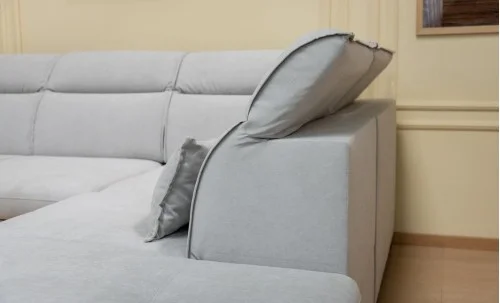 Colțar Extensibil Barry Gri Deschis - Vega 04 Dreapta