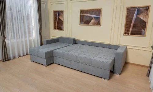 Colțar Extensibil Claudia Mare XXL Memory XXL Gri - Lemon 12, Interschimbabil