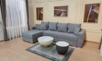 Colțar Extensibil Claudia Mare XXL Memory XXL Gri - Lemon 12, Interschimbabil 6