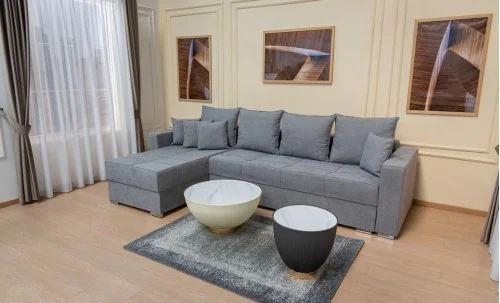 Colțar Extensibil Claudia Mare XXL Memory XXL Gri - Lemon 12, Interschimbabil