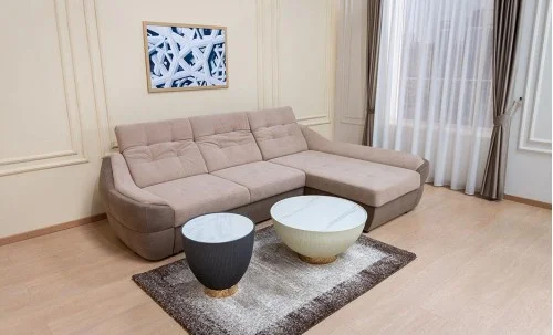 Colțar Extensibil Space Maro-Bej - Vega 05-07 Dreapta