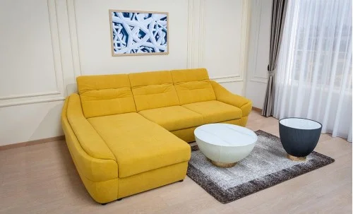 Colțar Extensibil Space Galben - Vega 13 Stânga
