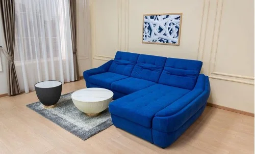 Colțar Extensibil Space Albastru - Vega 38 Dreapta