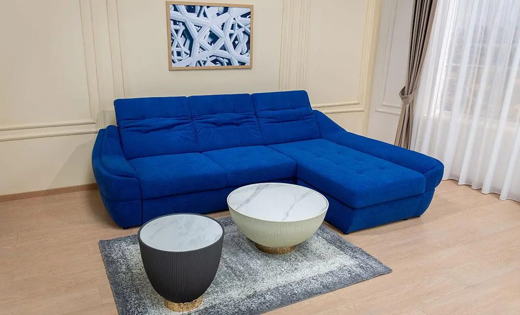 Colțar Extensibil Space Albastru - Vega 38 Dreapta