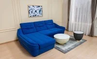 Colțar Extensibil Space Albastru - Vega 38 Stanga