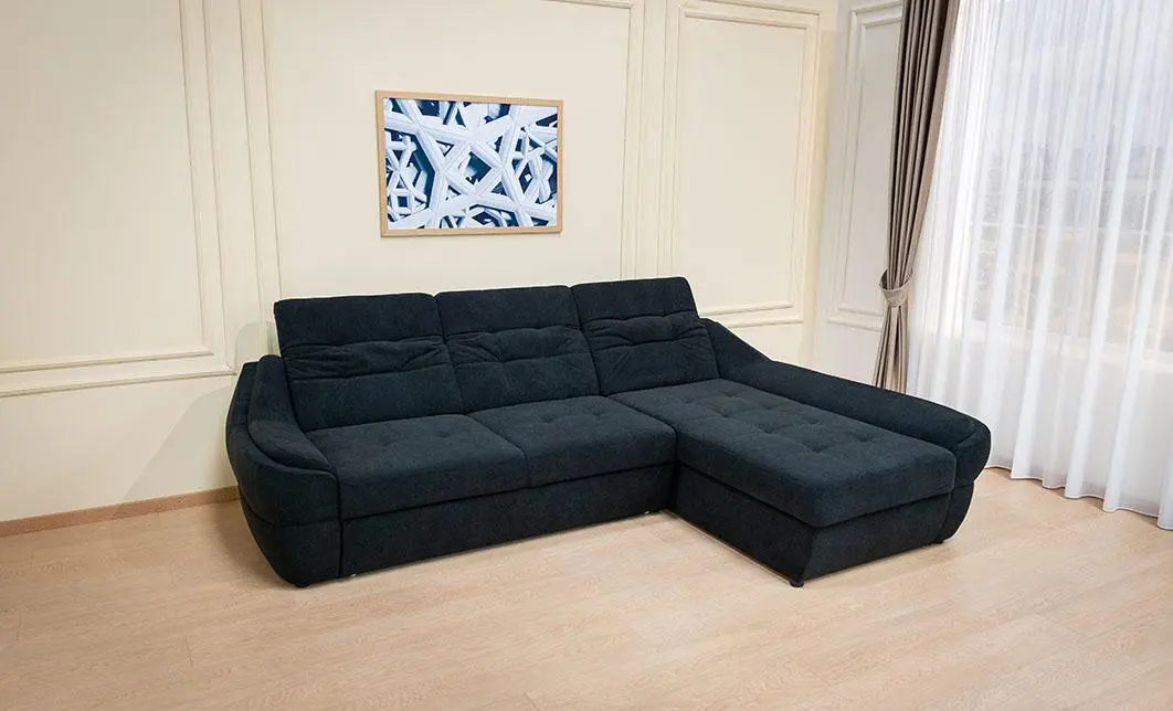 Colțar Extensibil Space Negru - Vega 70 Dreapta